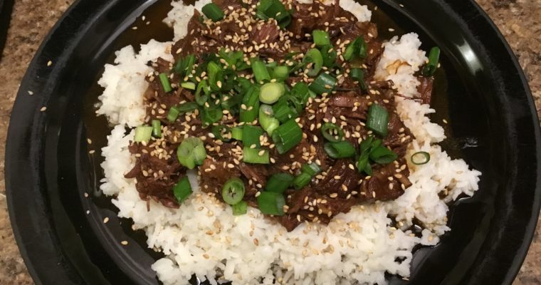 Korean Braised Beef (Instant Pot)