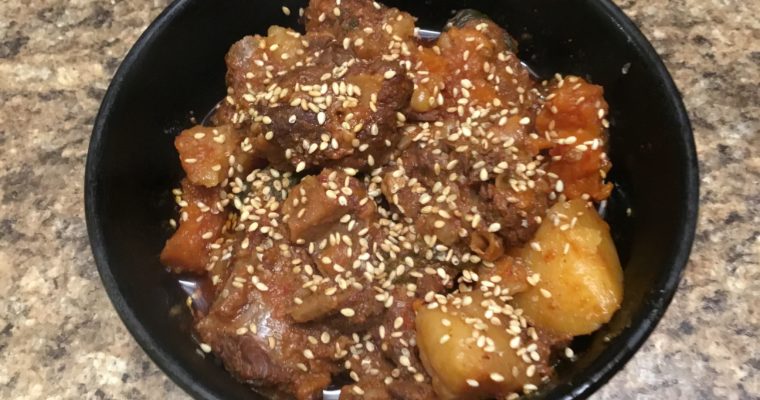 Korean Spicy Pork Riblets (Instant Pot)