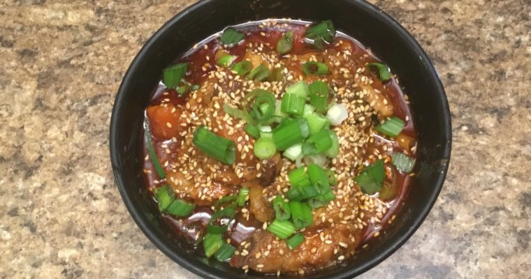 Dakbokkeumtang (Spicy Chicken Stew) (Instant Pot)