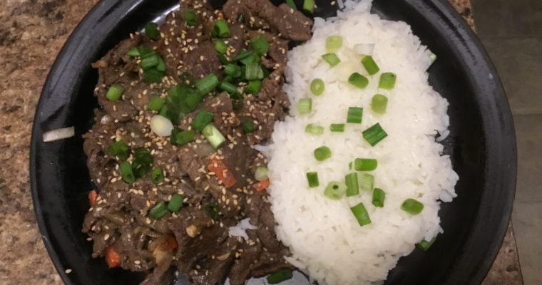 Beef Bulgogi