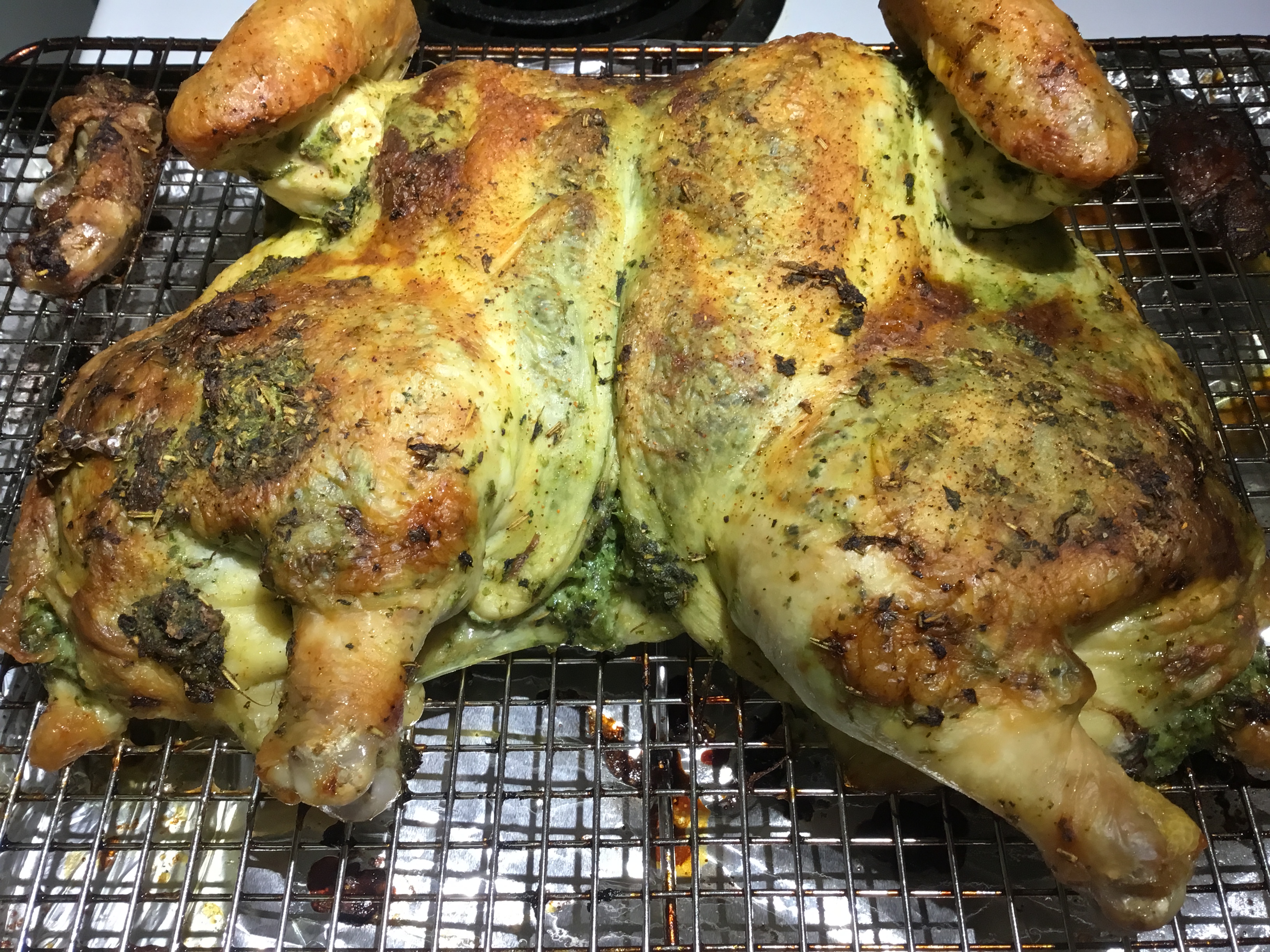 Green Seasoning Roast Chicken