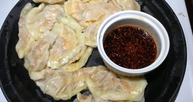 Kimchi Dumplings