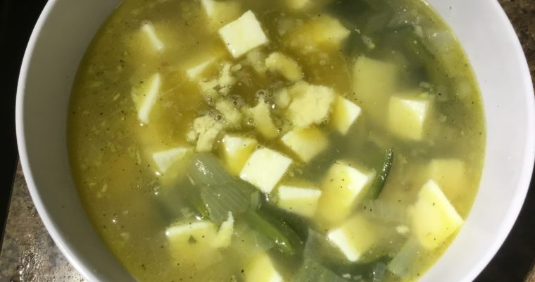 Potato Poblano Soup