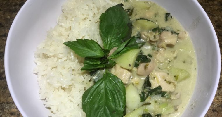 Green Curry with Chicken