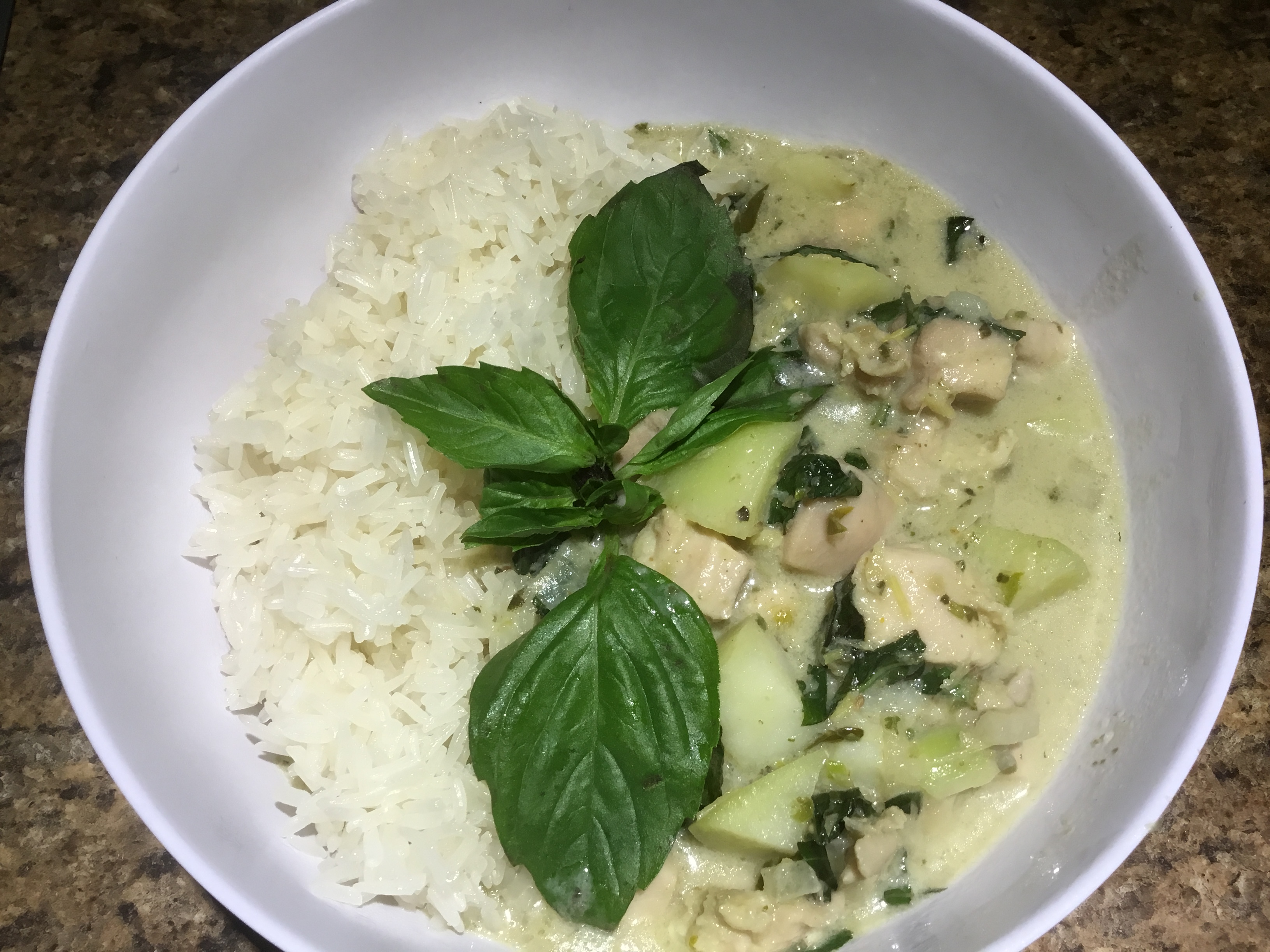 Green Curry with Chicken