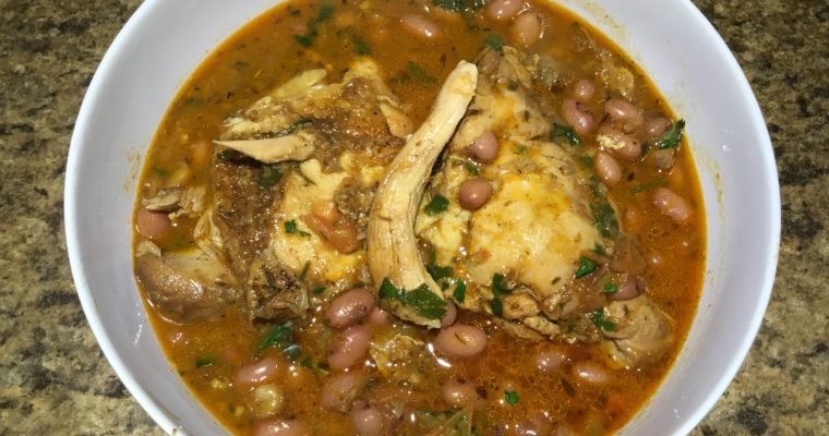 Caribbean Chicken and Bean Stew