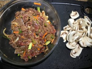 Korean, main course