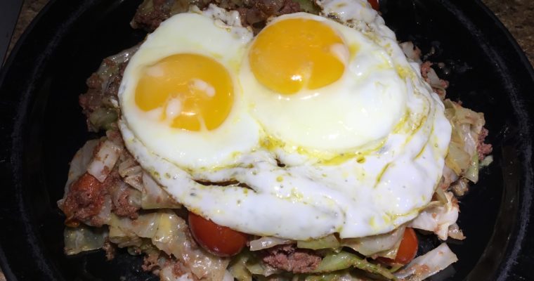 Caribbean Corned Beef and Cabbage