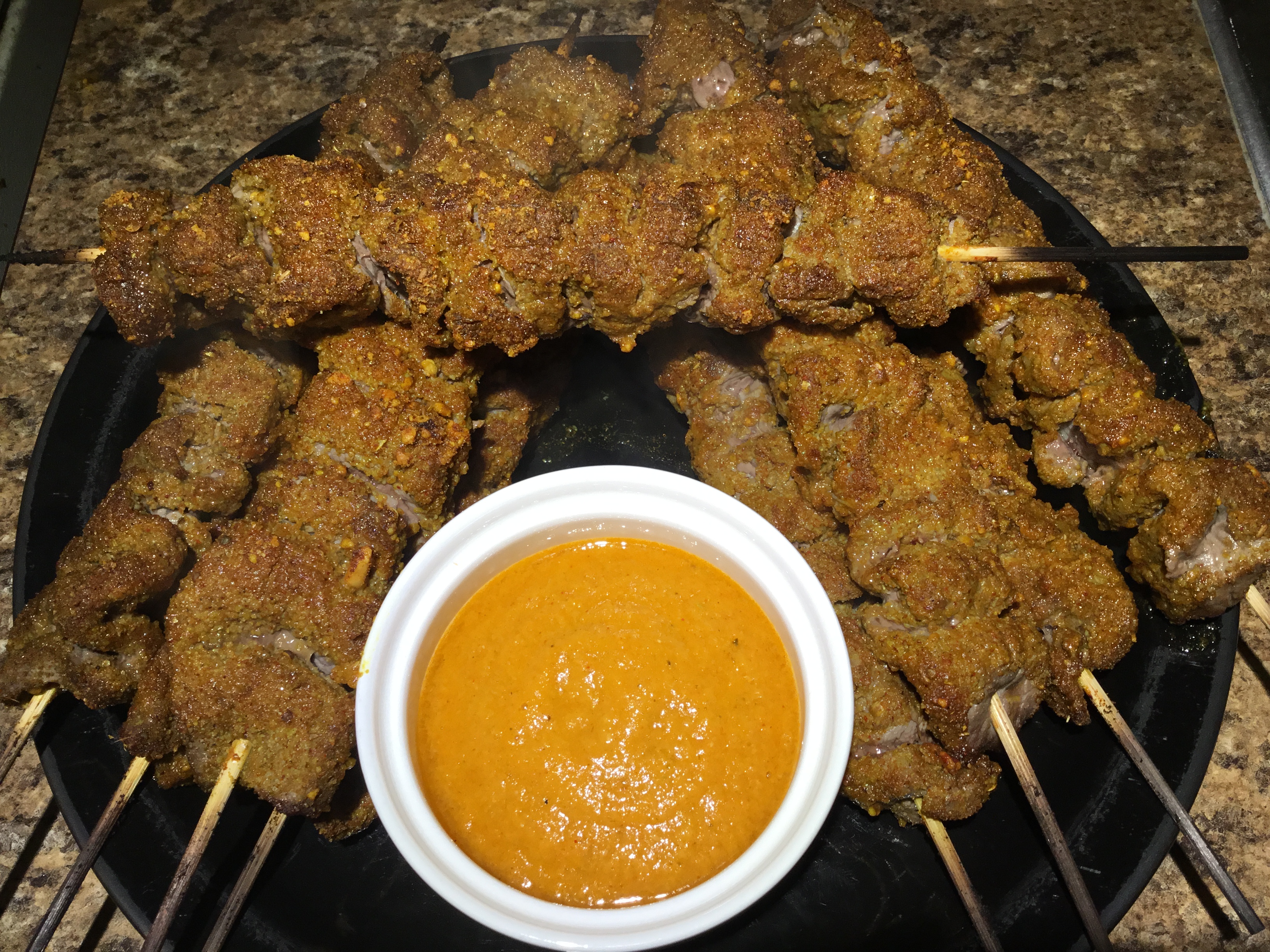 Curry Beef Satays