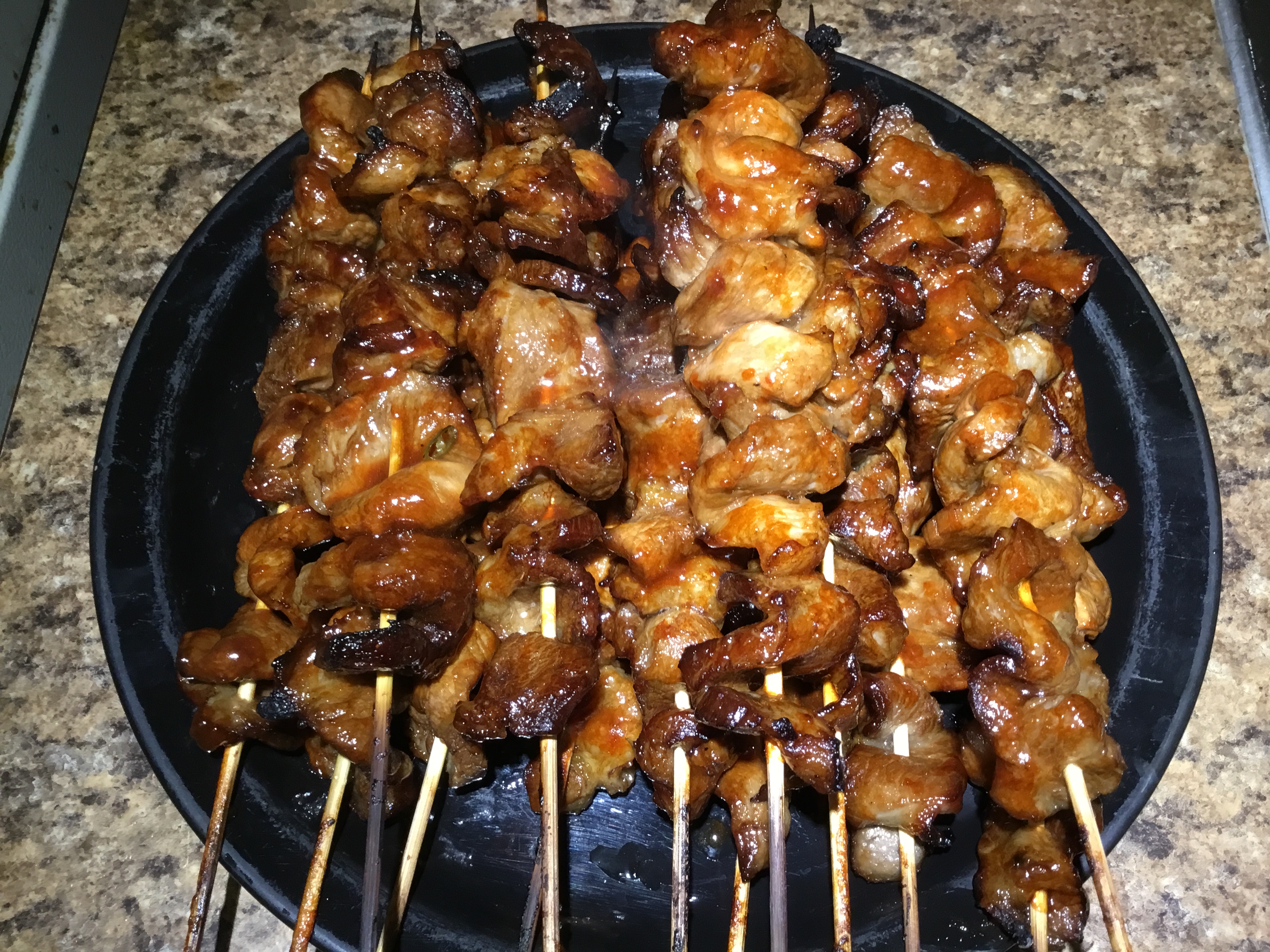 Filipino Barbecued Pork Skewers