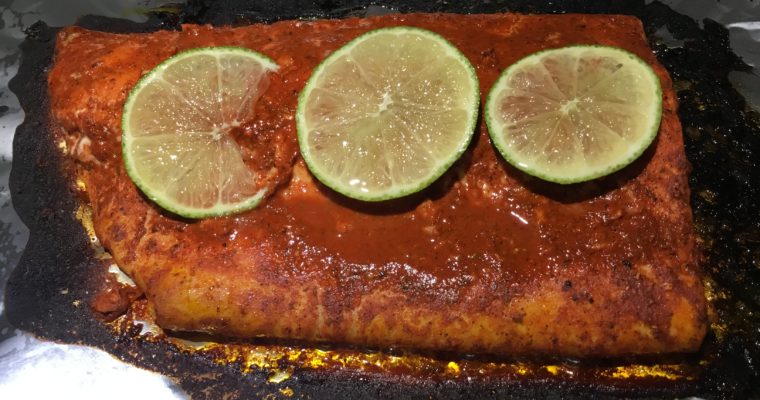 Yucatan Roast Salmon