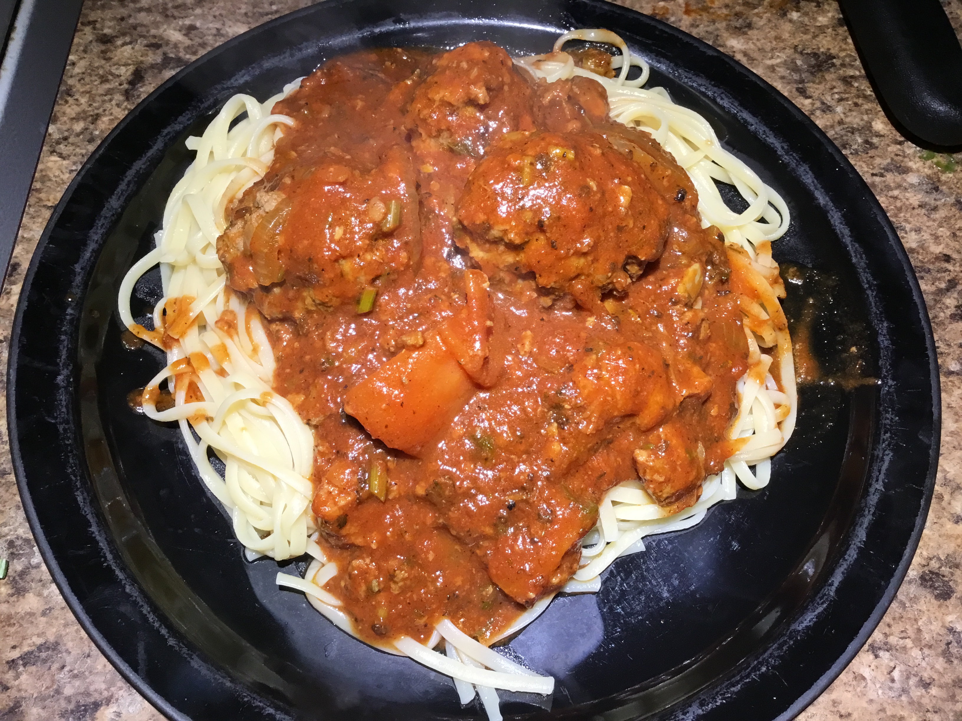 African Style Meatballs in Sauce