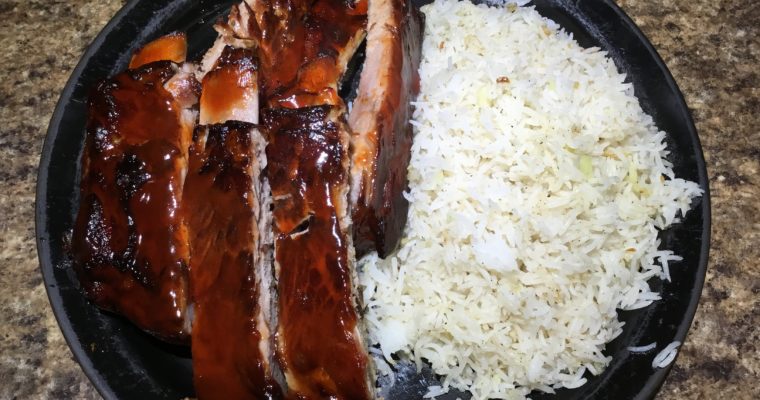 Toyomansi Pork Spareribs with Calamansi Banana Ketchup Glaze