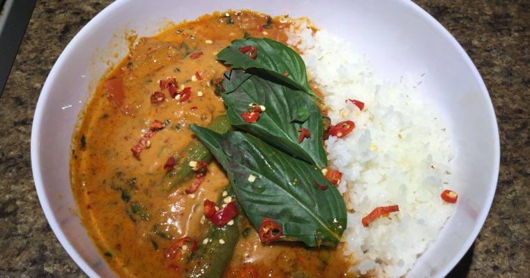 Red Curry with Chicken