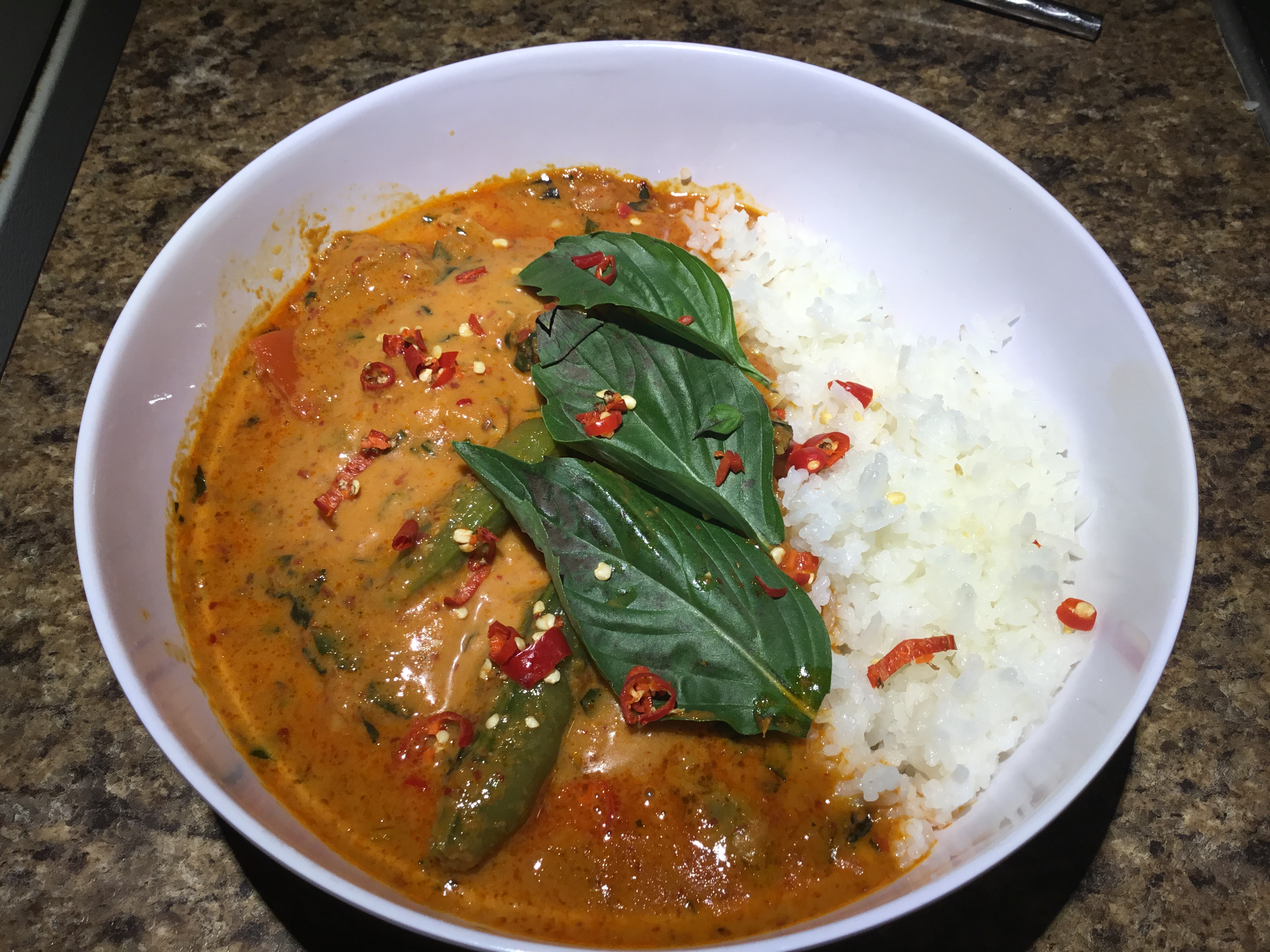 Red Curry with Chicken