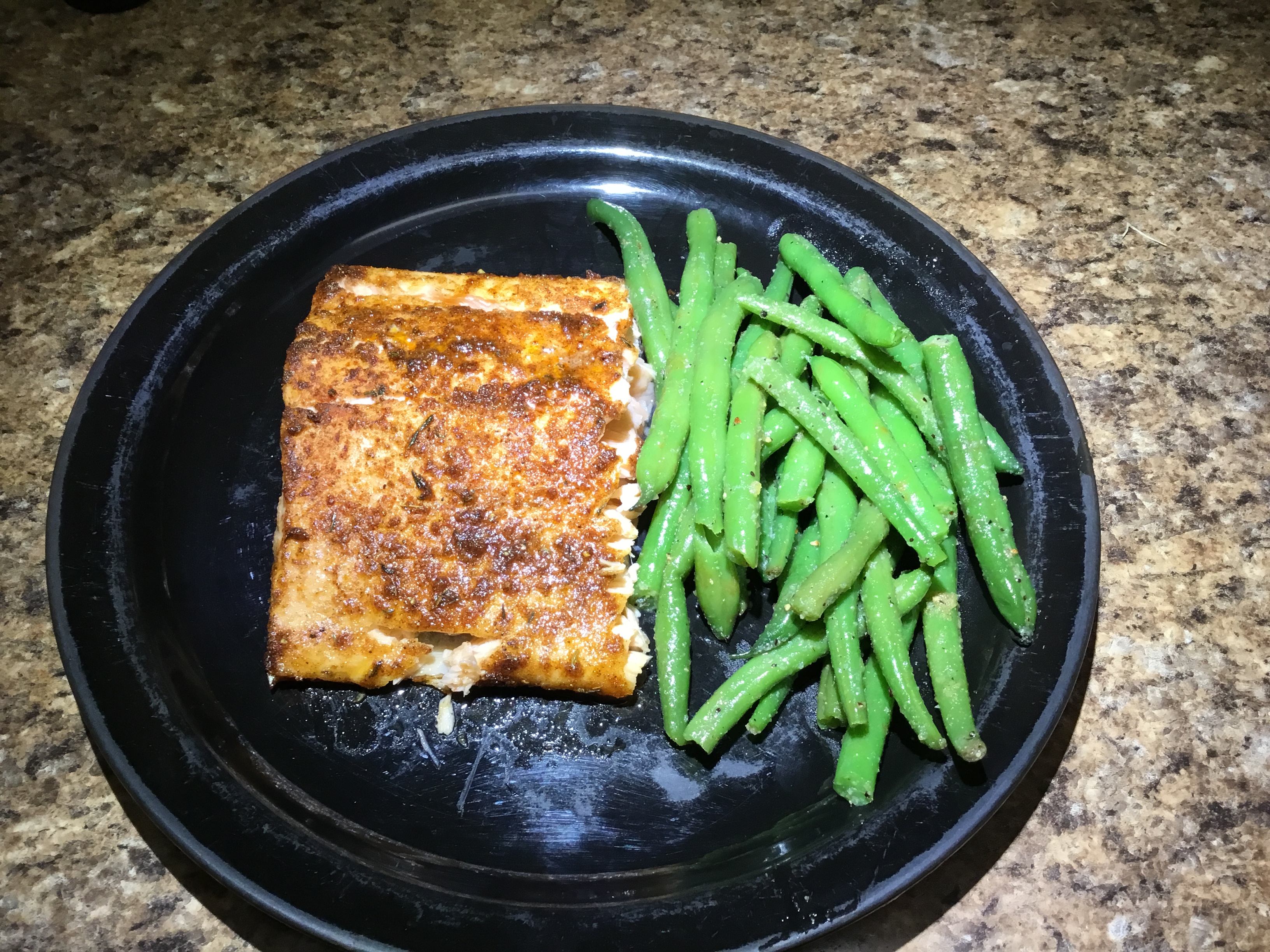 Jamaican Jerk Salmon