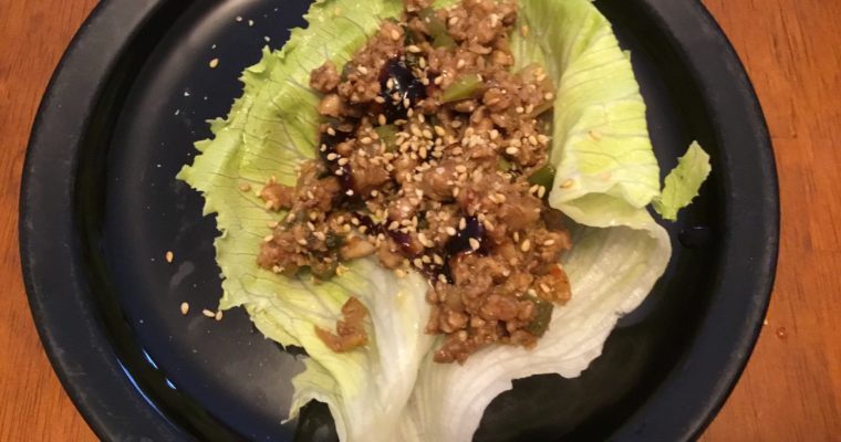 Chicken Lettuce Wraps