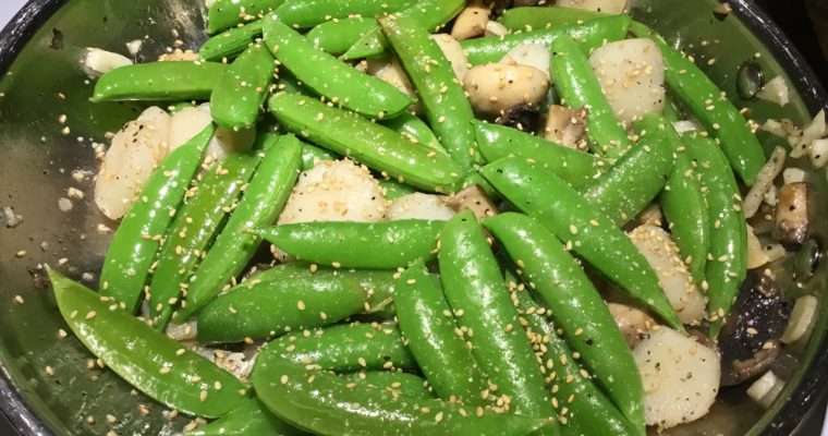 Stir Fried Sugar Snap Peas