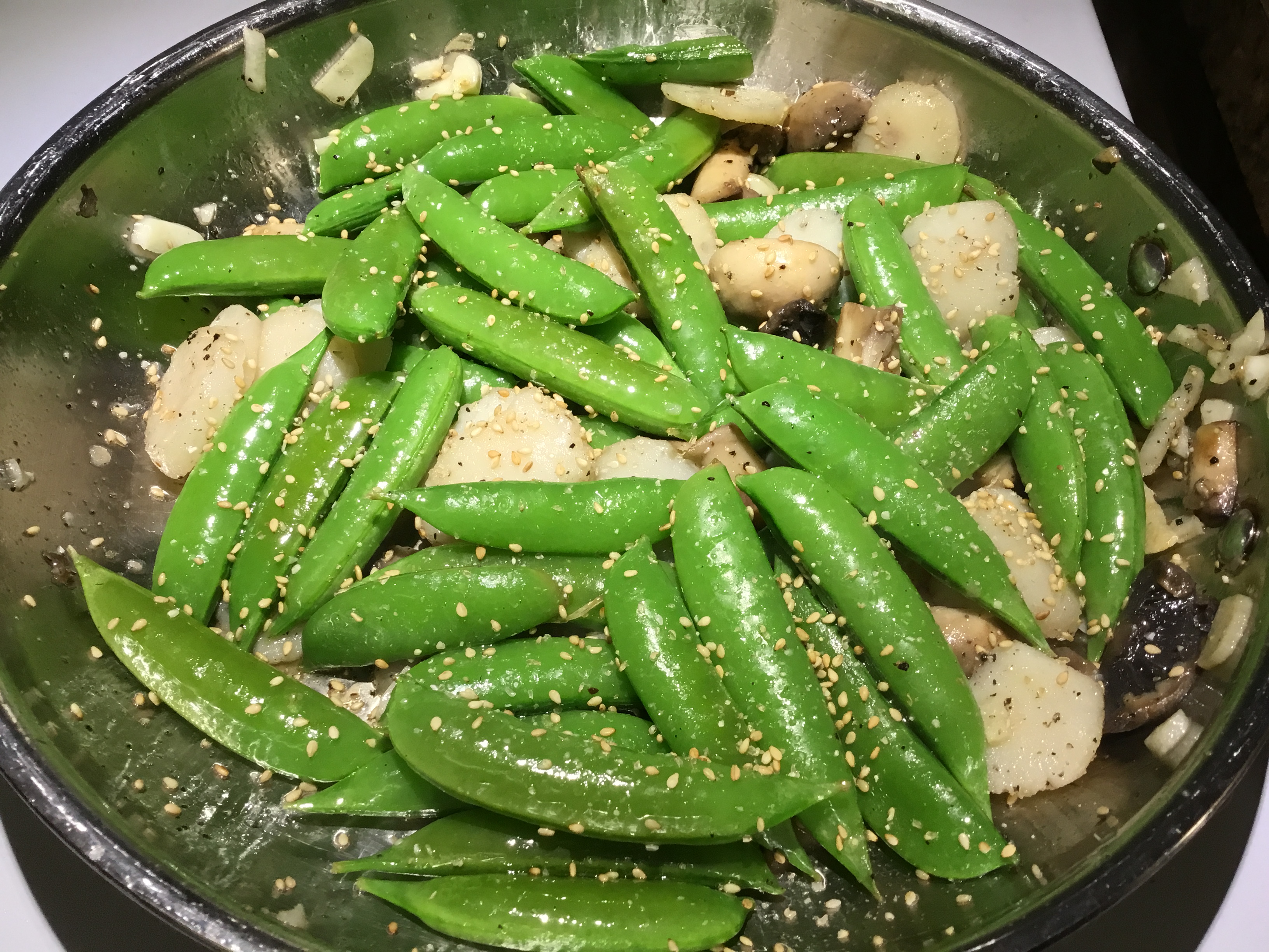 Stir Fried Sugar Snap Peas