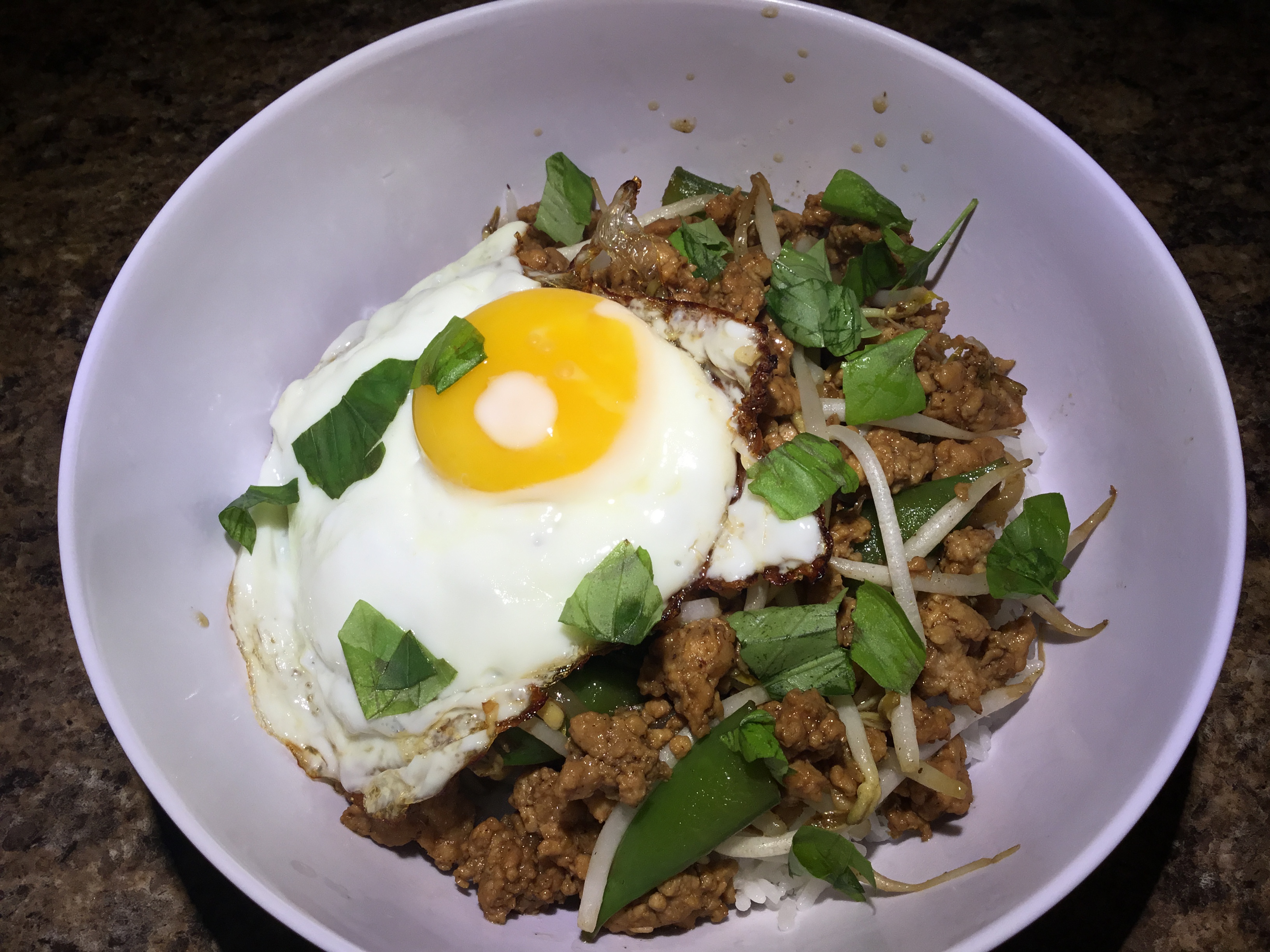 Ground Chicken Bowl