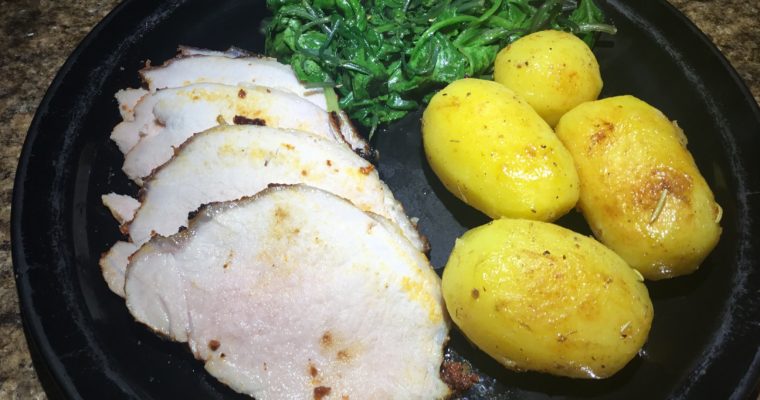 Pernil Style Roasted Pork Loin