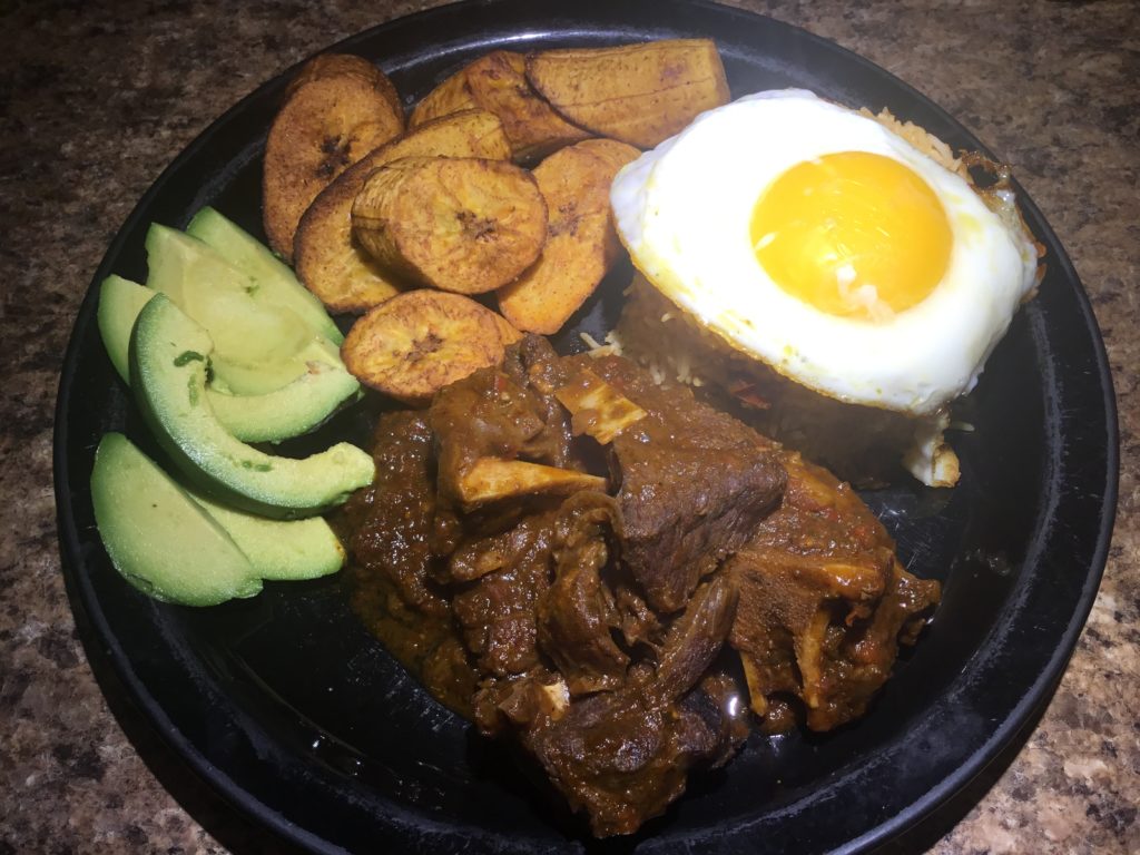 Ecuadorian, main course, goat