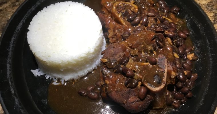 Braised Pork Shanks with Black Beans