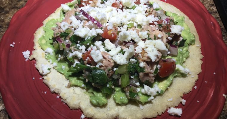 Tuna Ceviche Tostadas