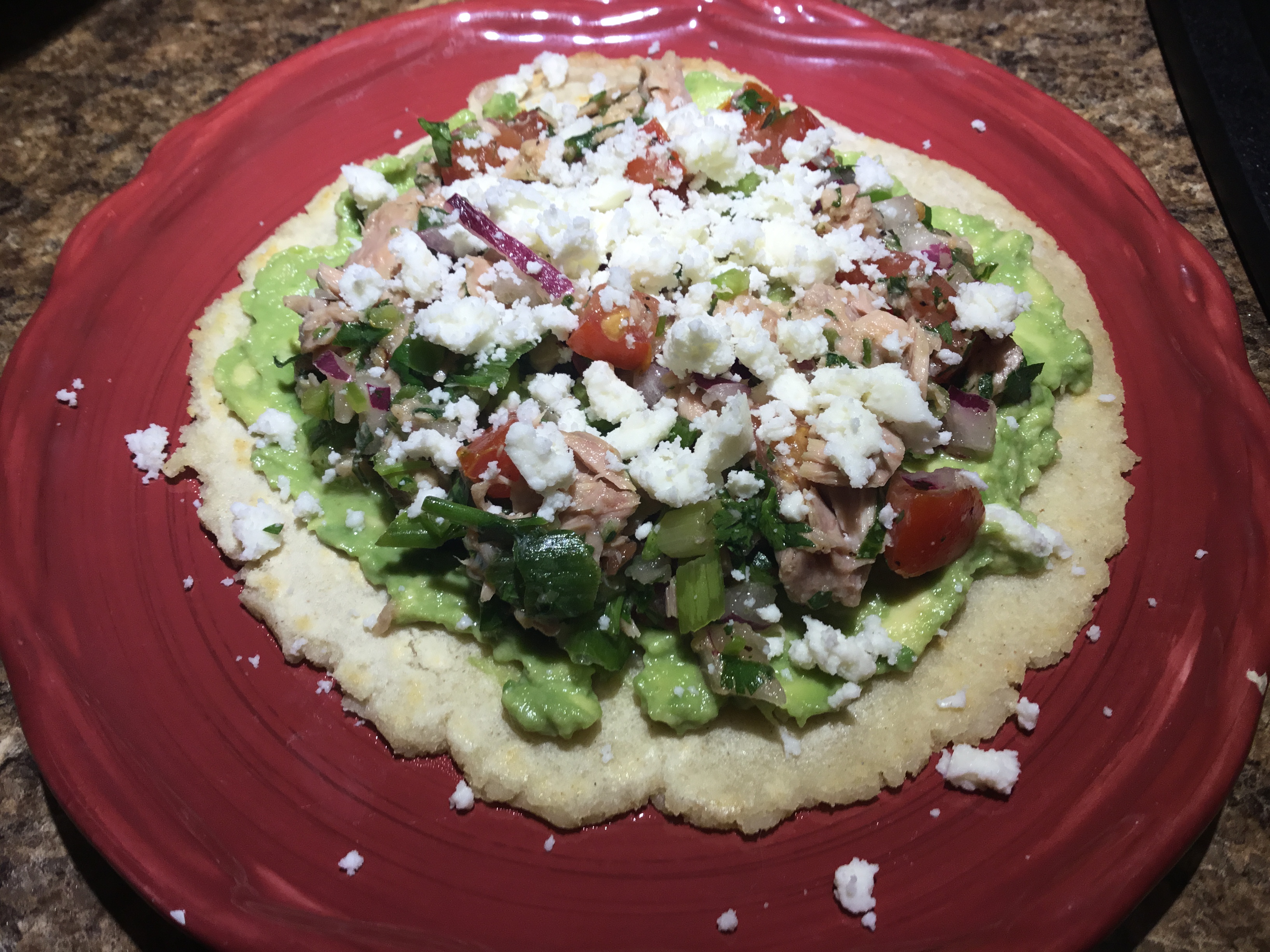 Tuna Ceviche Tostadas