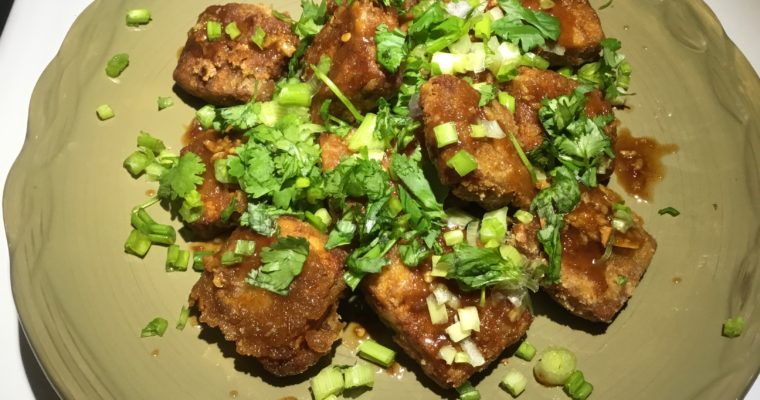 Crispy Marinated Tofu