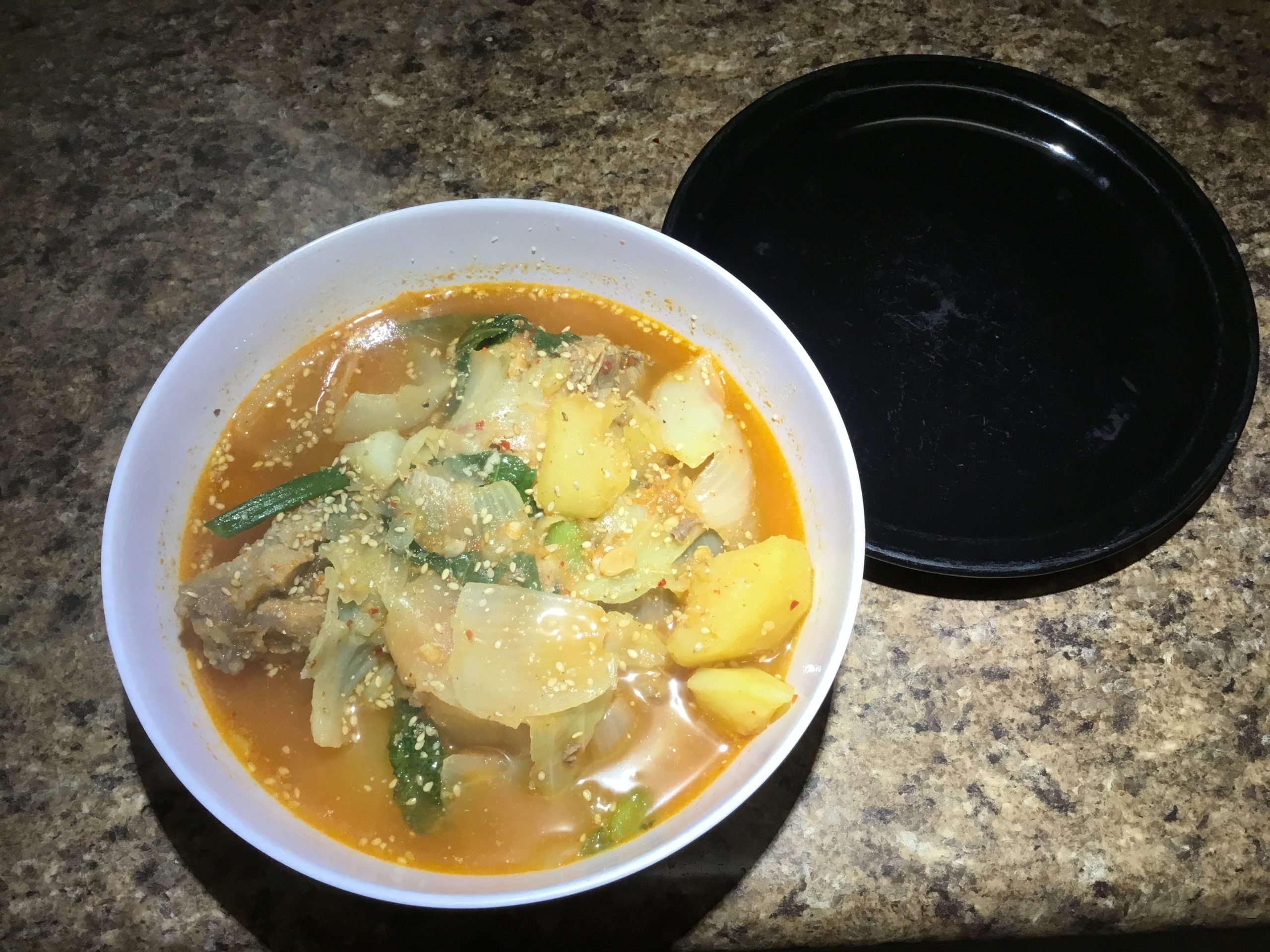 Gamjatang (Pork Neckbone Soup)