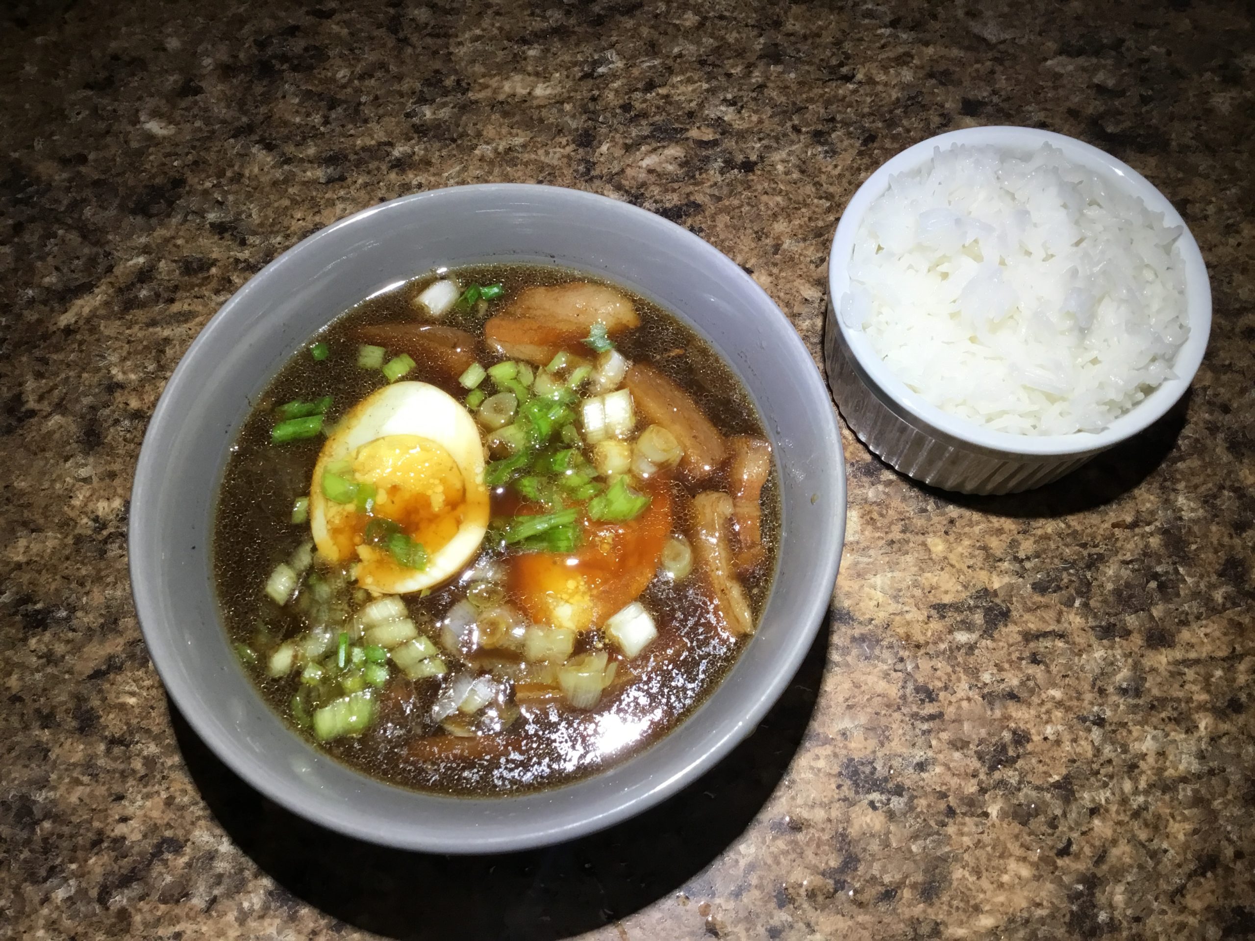 Five Spice Pork Belly and Egg Stew