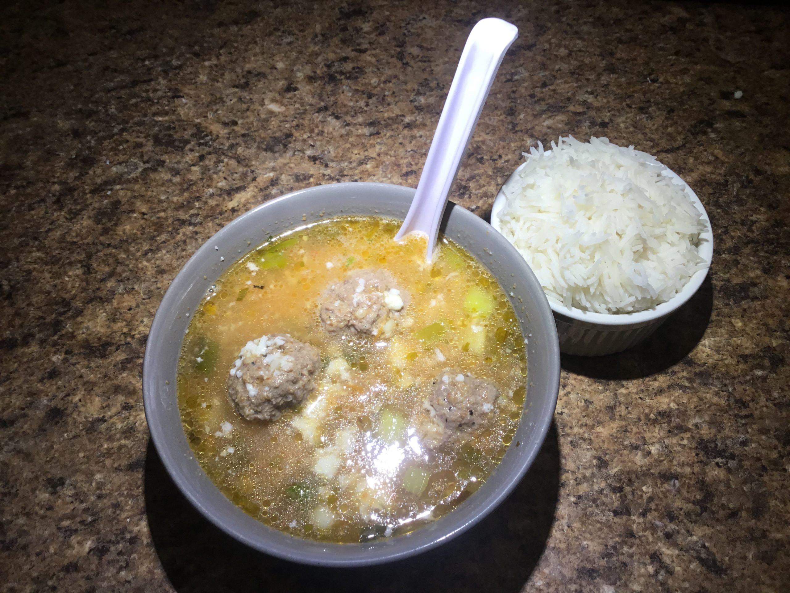 Mexican Meatball Soup