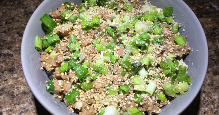 Ground Pork Bulgogi Rice Bowl