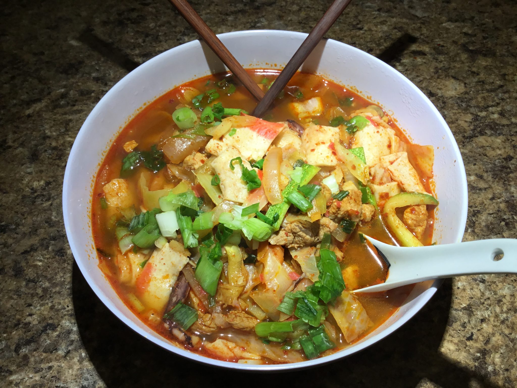 Jjamppong (Seafood Noodle Soup) - STONED SOUP