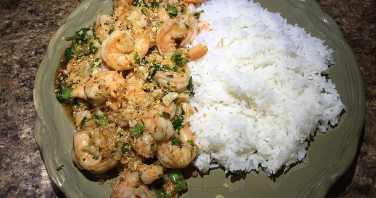 Spicy Garlic Shrimp