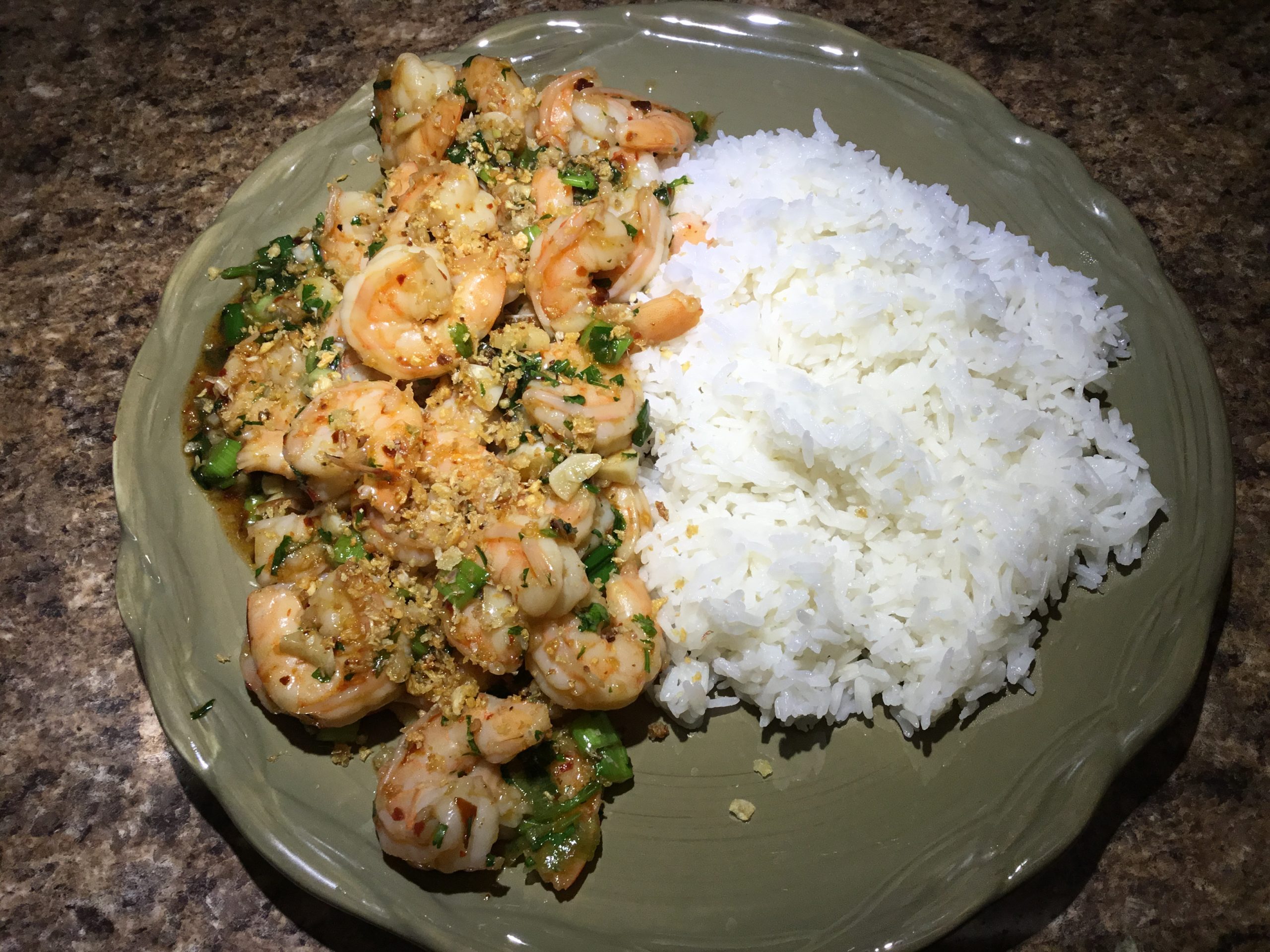 Spicy Garlic Shrimp