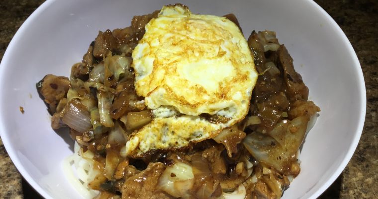 Jjajangmyun (Korean Noodles with Black Bean Sauce)