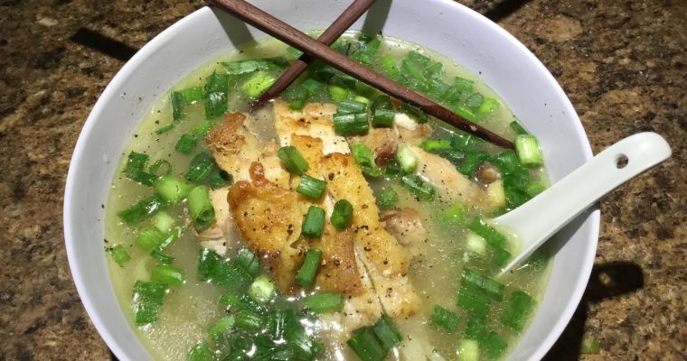 Korean-Style Chicken Noodle Soup