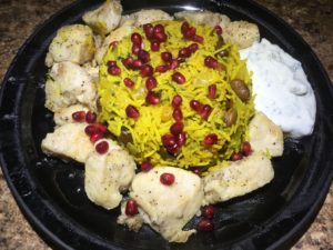 Iraqi, main course, chicken, rice