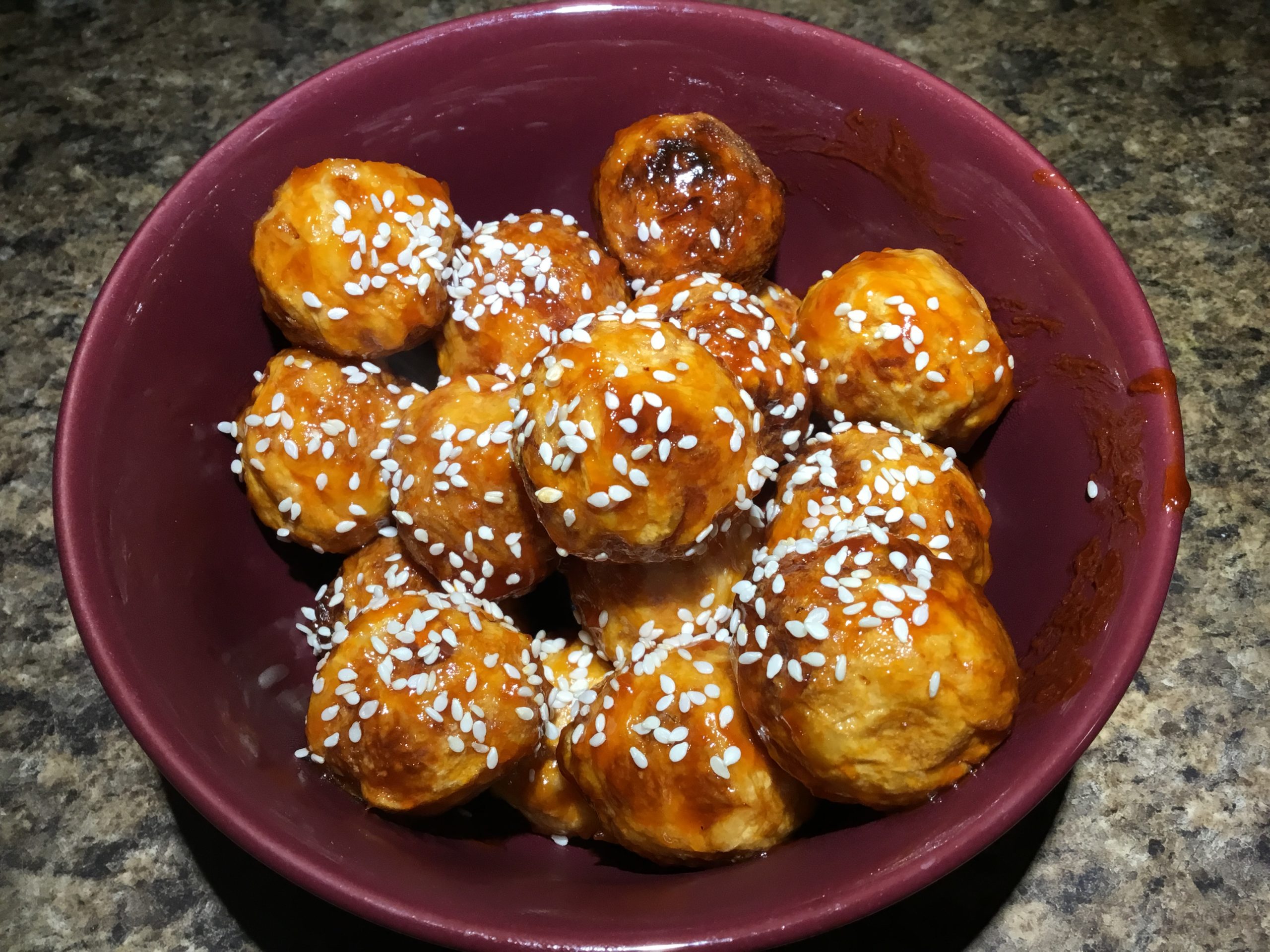 Sweet and Sour Cuttlefish Balls