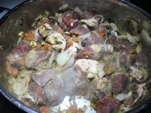 Trinabagonian, main course, pork