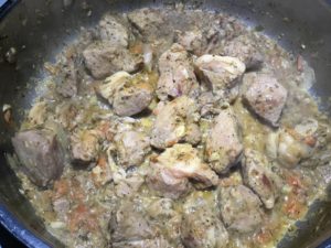 Trinabagonian, main course, pork