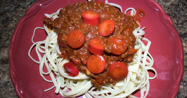 Filipino-Style Spaghetti