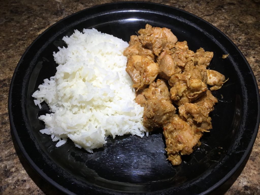 Malaysian, main course, chicken