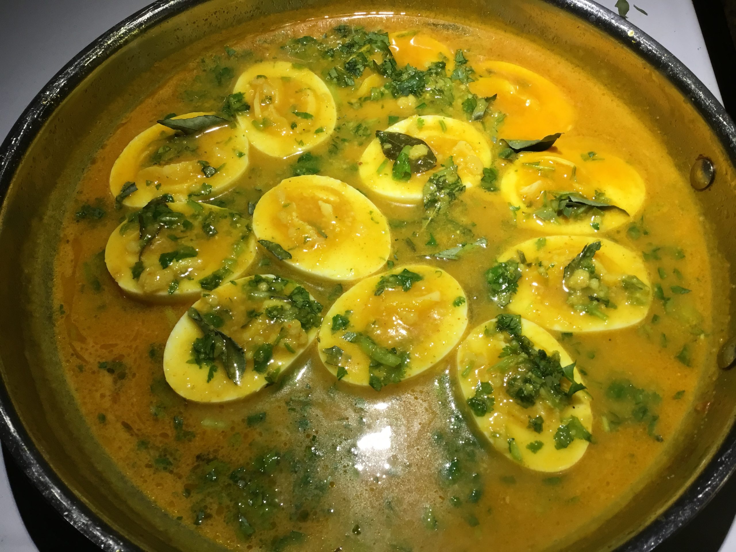 Maharashtrian Spiced Egg Curry