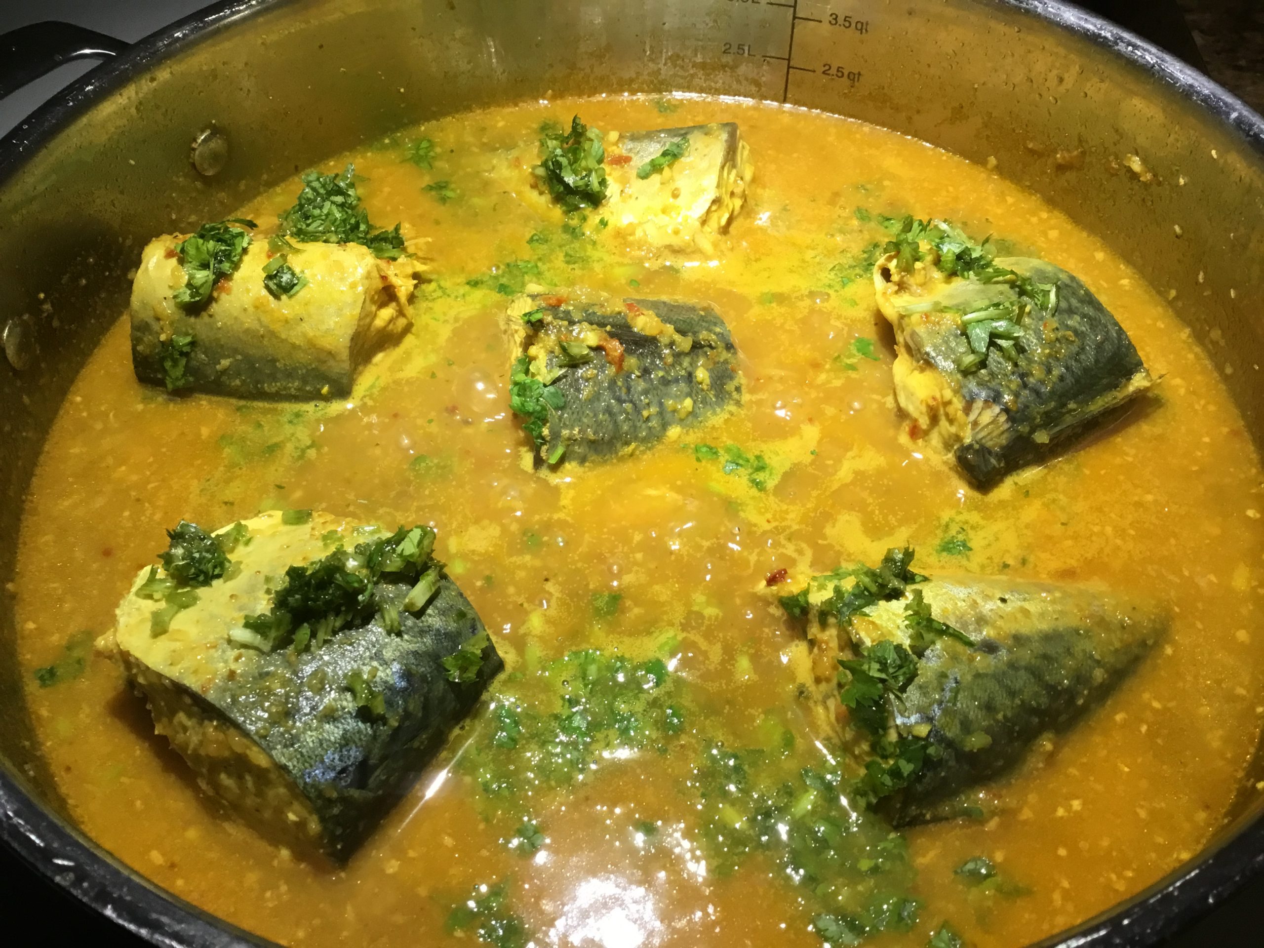 Maharashtrian Spiced Mackerel Curry