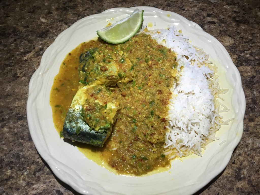 Indian, main course, fish