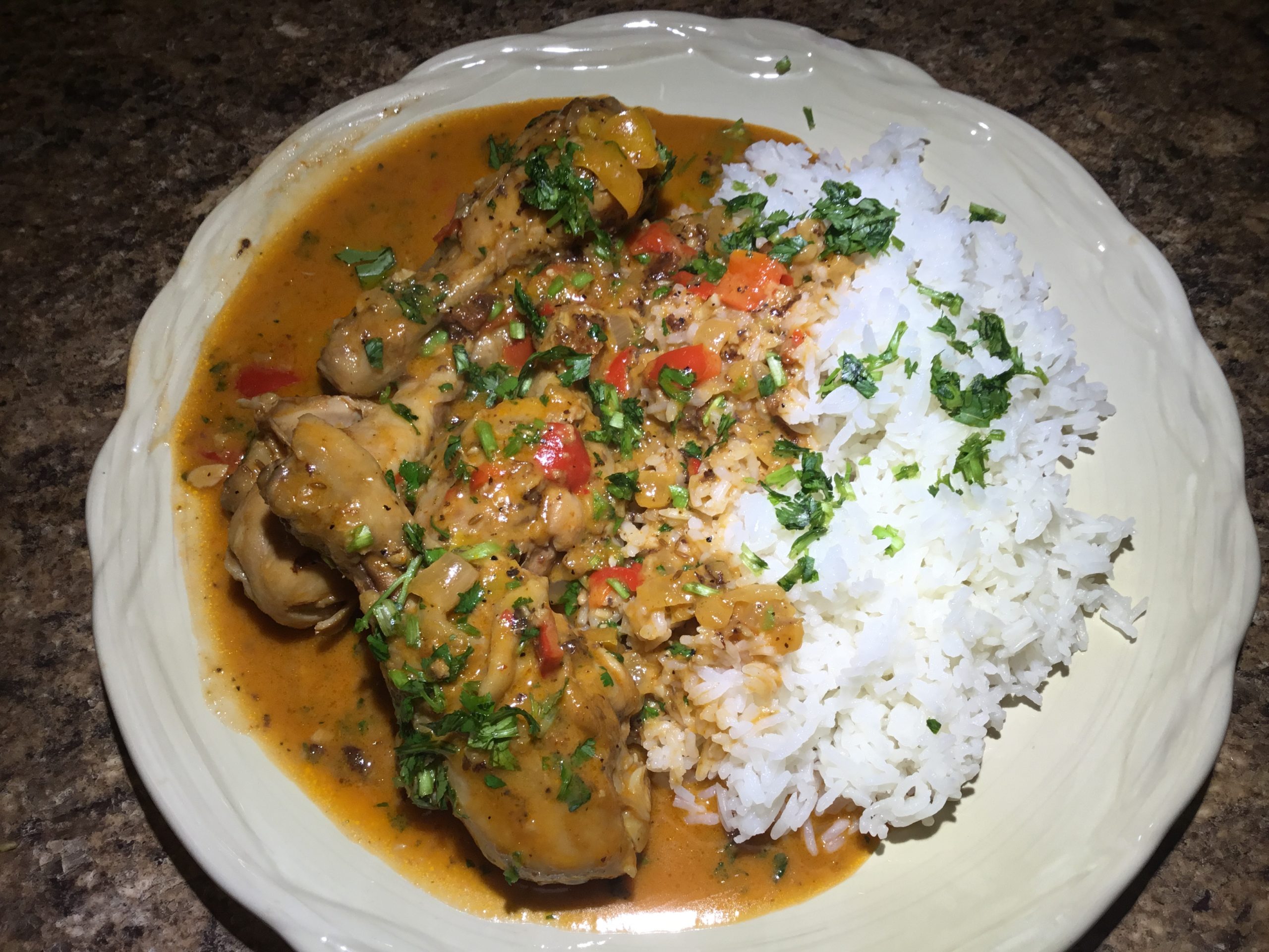 Chicken with Coconut Milk