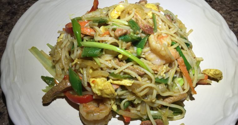 Singapore Curry Noodles